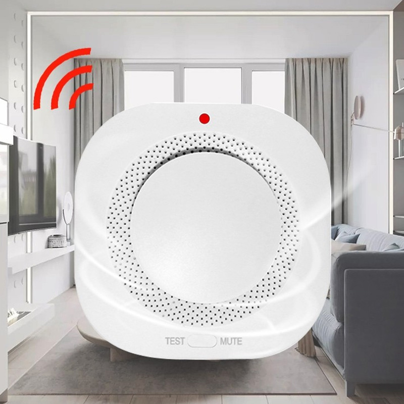 Protect your Home with a Wireless Smoke Detector with Alarm